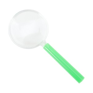 Unique Bargains Magnifier Handheld Magnifying 10X Comfortable Handle Acrylic 4.5cm 1 Pc - 1 of 3