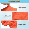 Unique Bargains Polyester Rectangular Stretchy Elastic Stool Cover Small Fit Length 14"-17" - 3 of 4