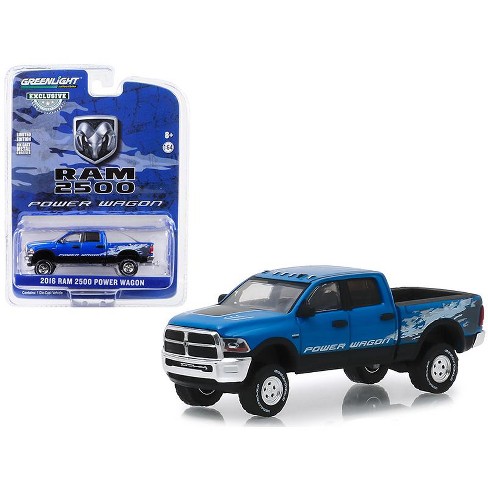 Dodge 2016 Truck >> 2016 Dodge Ram 2500 Power Wagon Pickup Truck Blue Streak Pearlcoat Hobby Exclusive 1 64 Diecast Model Car By Greenlight Dodge 2016 Truck >> 2016 Dodge Ram 2500 Power Wagon Pickup Truck Blue Streak Pearlcoat Hobby Exclusive 1 64 Diecast Model Car By Greenlight