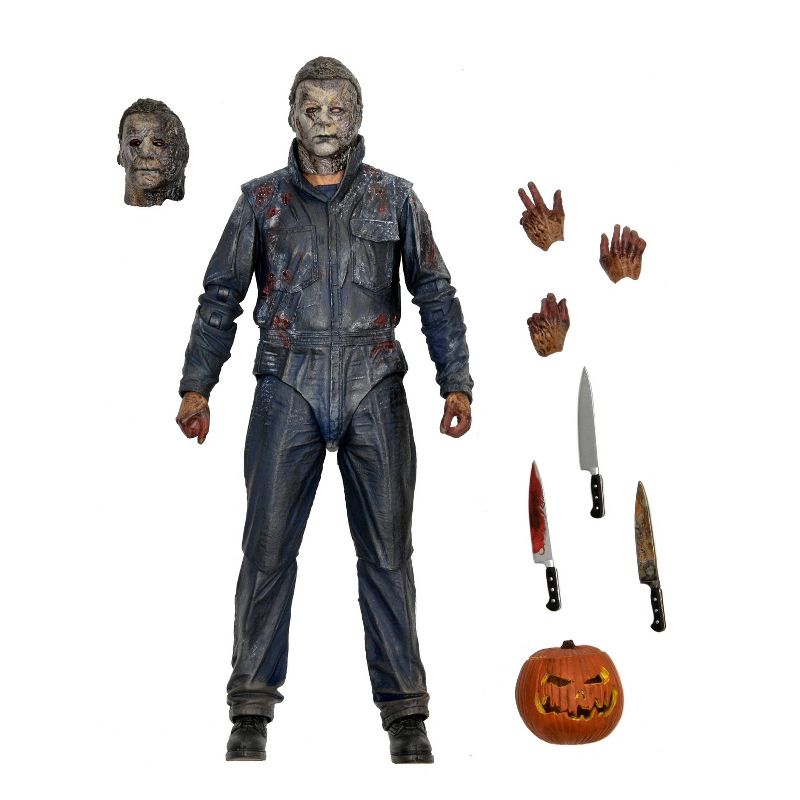 NECA Halloween Ends Ultimate Michael Myers 7&#34; Action Figure, 1 of 9