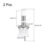 Unique Bargains Bar Supplies Oil Vinegar Dispenser Wine Stainless Steel Bottle Pourers 2.76" - 2 of 4