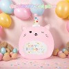 TITQWOP 14" Cat Plush Cat Stuffed Animal Pillow Kawaii Birthday Gift Toy for Boys Girls Party - 2 of 4