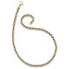 Black Bow Jewelry 5.5mm 14k Two-Tone Gold Polished Fancy Link Necklace, 18 Inch - 2 of 4