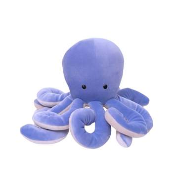 Manhattan Toy Sourpuss Octopus Velveteen Sea Life Toy Stuffed Animal, 13"