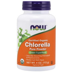 Chlorella Pure Powder by Now Foods  -  4 oz Powder - 1 of 2