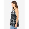 Woman Within Plus Size Tiered Tank - 4 of 4