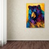 Trademark Fine Art -Marion Rose 'Bear Pause' Canvas Art - 3 of 3