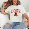 Simply Sage Market Women's Love Bear Short Sleeve Graphic Tee - 2 of 4