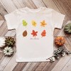 SmileyWorld Fall Leaves - Youth Short Sleeve Graphic T-Shirt and Toddler Short Sleeve Graphic T-Shirt - 3 of 4