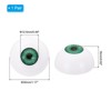 Unique Bargains Realistic DIY Craft Three-Dimensional Acrylic Doll Eyes 1 Pair - 2 of 4