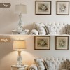 GTCLIGHTING Farmhouse Table Lamps for Living Room,34" Resin Beside Lamps with Rotary Switch&Weighted Base,Nightstand Lamp for Bedroom Entryway Office - 2 of 4