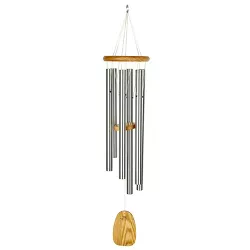 Woodstock Chimes Signature Collection, Chimes of Partch, 36'' Silver Wind Chime PWS