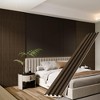 4 Packs 94.5” x 5.7” Solid Wood Panels for Wall, Acoustic Wood Slat Wall Panels for Interior Wall Decor，TV Background, Living Room - 2 of 4