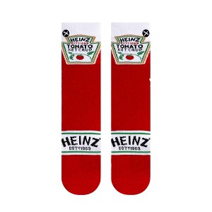 Odd Sox, Heinz Ketchup, Funny Novelty Socks, Large - 1 of 4
