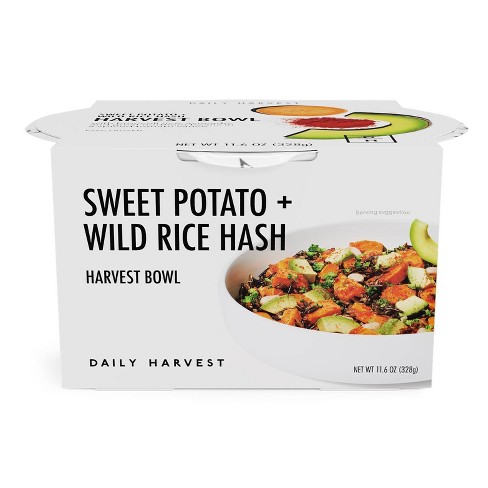 Daily Harvest Frozen Sweet Potato And Wild Rice Hash Harvest Bowl - 11 ...