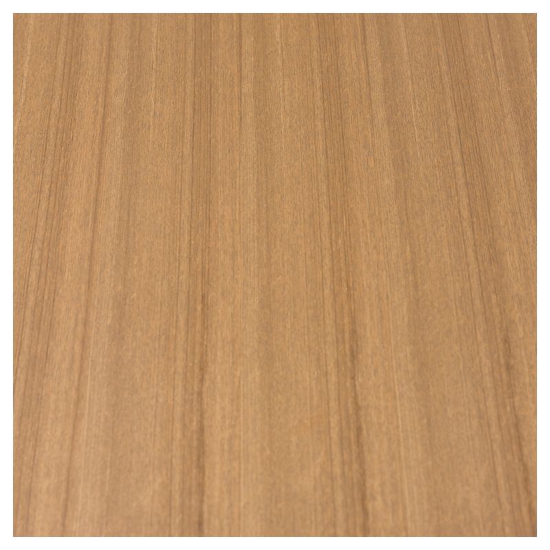 Edna Mid-Century Modern French Oak Light Brown Finishing Wood Dining Table - Baxton Studio, 5 of 8