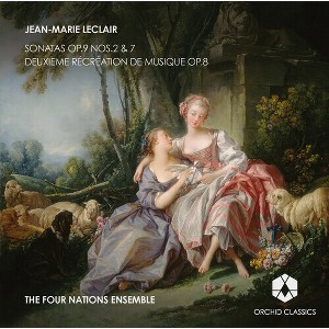 Leclair & Four Nations Ensemble - Sonatas / Deuxieme Recreation de Musique (CD) - 1 of 1