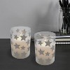 2ct Dried Flowers Led Flickering Candle : Target