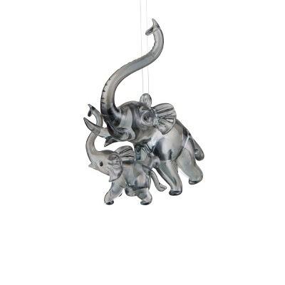 Gallerie II Elephant Mom & Baby Ornament