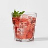 12pc Glass Tremont Tall and Short Faceted Tumbler Set - Threshold™: Drinking Glasses, Glassware, Dishwasher-Safe - 4 of 4