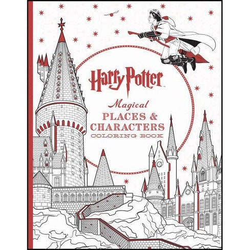 Harry Potter Magical Places & Characters Coloring Book (Paperback) by Scholastic - image 1 of 1