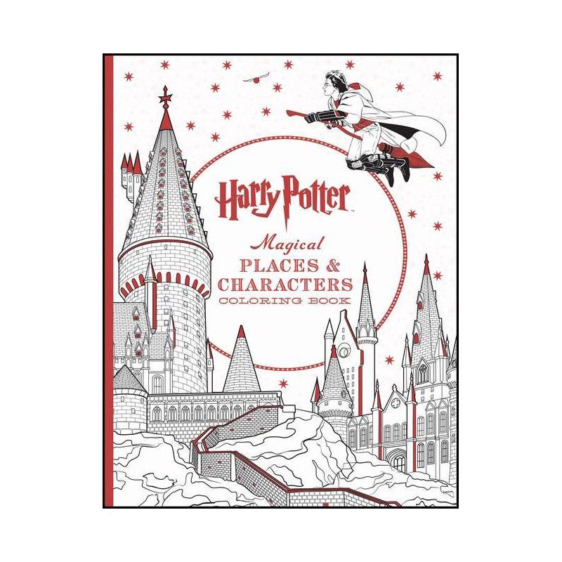 Harry Potter Magical Places & Characters Coloring Book (Paperback) by Scholastic, 1 of 2