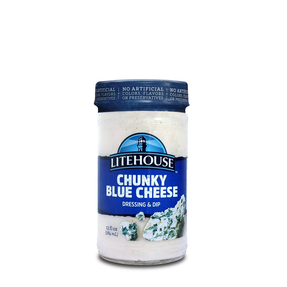 UPC 077661003169 - LiteHouse Chunky Bleu Cheese Dressing & Dip 13 oz |  upcitemdb.com