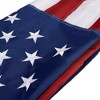 Costway 4'x6' FT Sewn Stripes Embroidered Stars Brass Grommets USA US U.S. American Flag - 3 of 4
