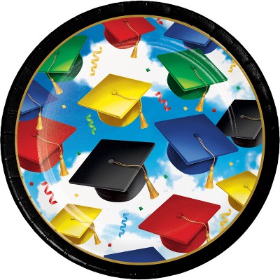  Graduation Celebration 7" Dessert Plates - 50ct 