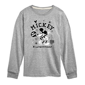 Boys' - Disney - Mickey Mouse Long Sleeve Graphic T-Shirt - 1 of 4