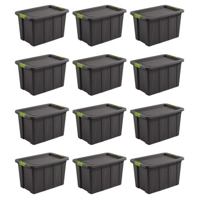Sterilite Latching Plastic Storage Tote Container and Lid