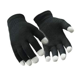 Quietwear Men's 3-Pair Pack Grip Dot Assorted Gloves