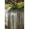 NicBex Aluminum/Ceramic Chisel Flower Vase, Muilt Sizes Short Round Metallic Decorative Vase for Tabletop, Living Room - 3 of 4