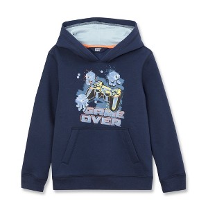 Lands' End Lands' End Kids Fleece Pullover Hoodie - 1 of 2