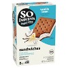 So Delicious Dairy Free Vanilla Bean Coconut Milk Frozen Dessert Sandwich - 8ct - 2 of 4