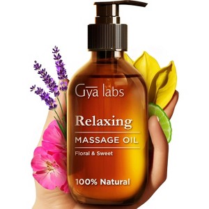 Gya Labs Relaxing Massage Oil for Sore Muscles - 6.76 Fl Oz - Spa Quality for Skin & Body Relaxing - 1 of 1