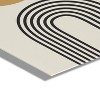 23" x 23" Retro Mountain Sunrise by The Creative Bunch Studio Floating Acrylic Unframed Wall Canvas - Kate & Laurel All Things Decor - 3 of 4