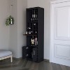 Gulches Bar Cabinet Multistorage with Integrated Wine Storage, Compact Design and High Quality Build - 3 of 4