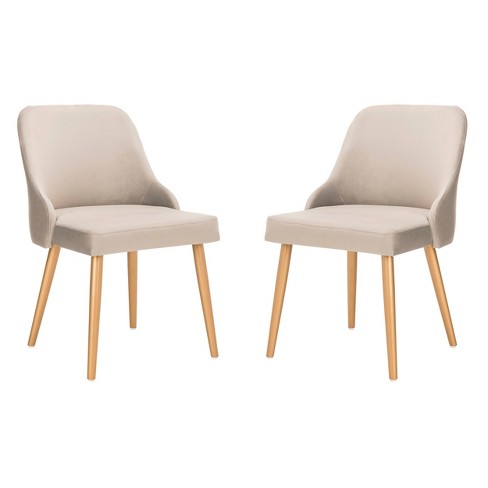Set Of 2 Lulu Upholstered Dining Chair, Safavieh Dining Chairs Target