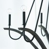 Capital Lighting Clive 6 - Light Chandelier in  Carbon Grey/BlackIron - 4 of 4