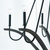 Capital Lighting Clive 6 - Light Chandelier in  Carbon Grey/BlackIron - image 4 of 4