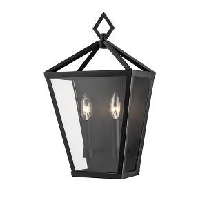 Millennium Lighting Arnold 2 - Light Wall Light in  Powder Coat Black - 1 of 2