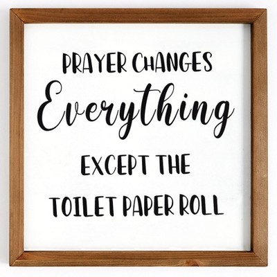 The Lakeside Collection Country Bathroom Accent - Sign