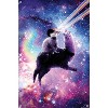 Trends International James Booker - Laser Space Cat Llama Unframed Wall Poster Prints - image 4 of 4