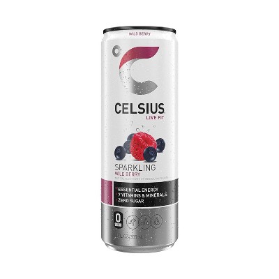 CELSIUS - Wild Berry - 12 Fl Oz (Pack of 24)