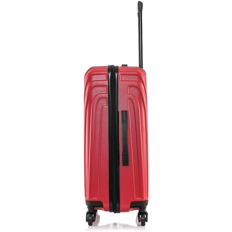 InUSA Vasty Lightweight Hardside Medium Checked Spinner Suitcase, 6 of 11