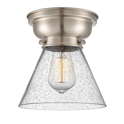 Cone - 1 Light Flush Mount In Industrial Style-7.4 Inches Tall and 7.75 Inches Wide