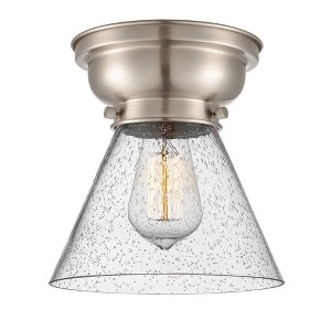 Cone - 1 Light Flush Mount In Industrial Style-7.4 Inches Tall and 7.75 Inches Wide - 1 of 1