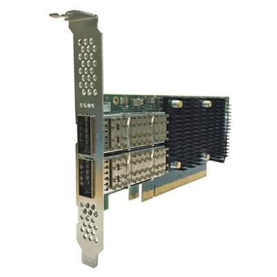 Chelsio 2 Port 40/50/100GbE PCLe Ethernet Server Offload Adapter T62100-SO-CR