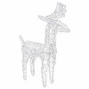 Reindeers & Sleigh Christmas Decoration 160 LEDs 51.2" Acrylic - 4 of 4